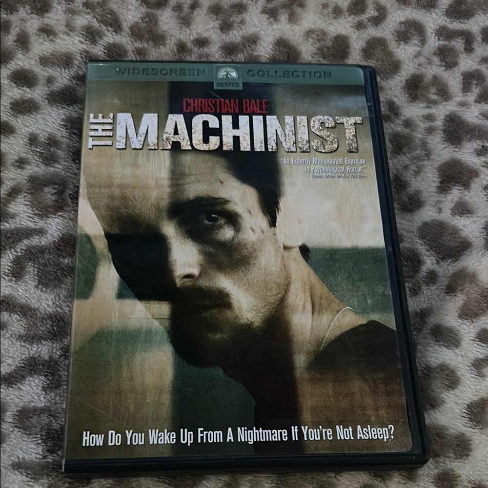 ☑️The Machinist DVD